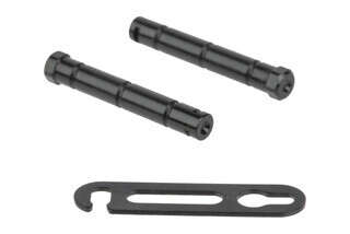 Strike Industries Anti Walk Trigger Pins are machined from steel and feature a black Nitride finish